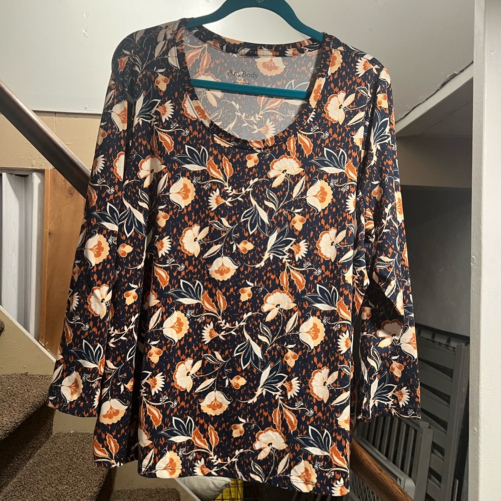 Floral Print Women's Top
